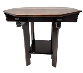 Arts & Crafts Art Nouveau Coffee Table, 1900s